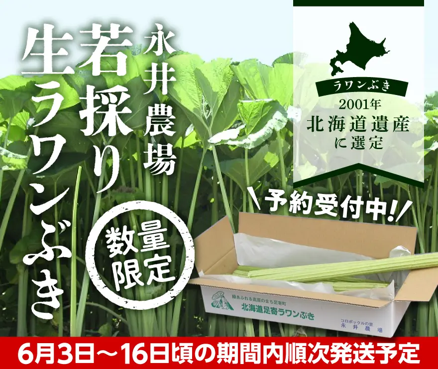 永井農場　ラワンぶき