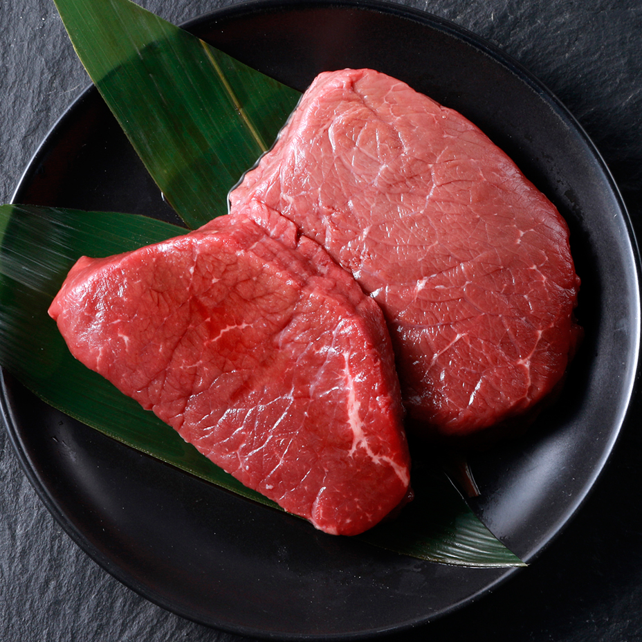 オーガニックビーフ モモステーキ 120g×2枚｜お取り寄せ 牛肉｜食べレア北海道【公式通販】