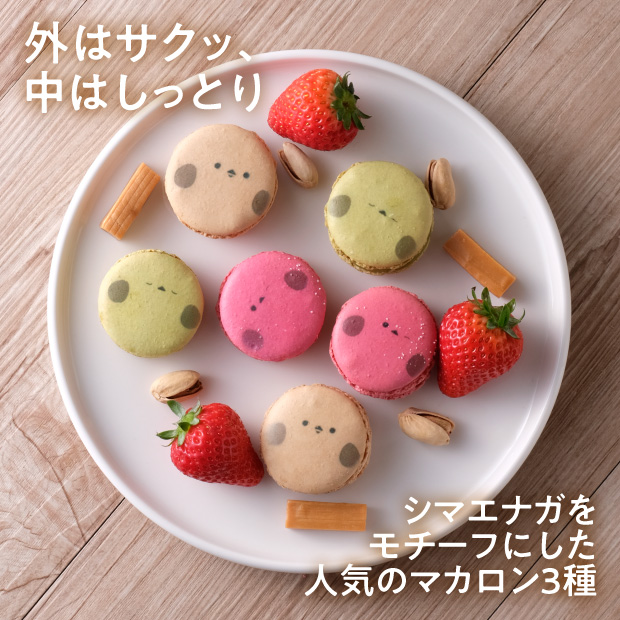 シマエナガのマカロン