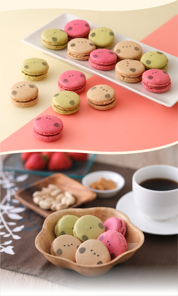 シマエナガのマカロン