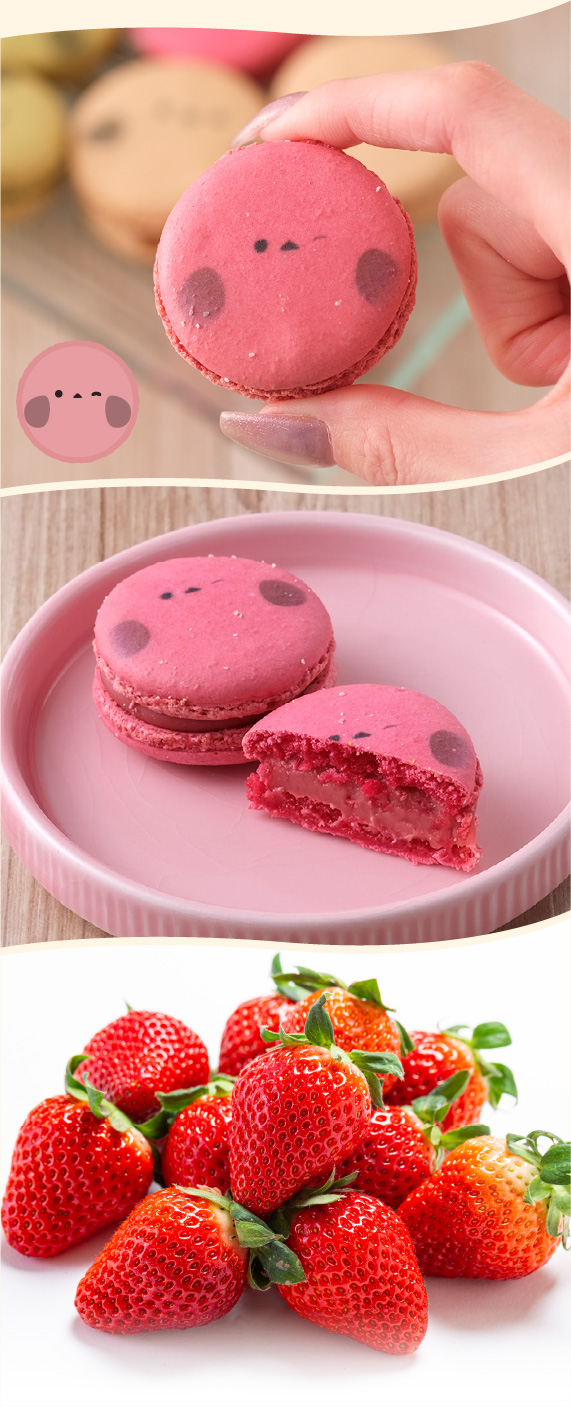 シマエナガのマカロン