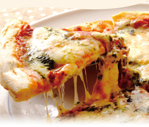とても美味しそうなピザマルゲリータ