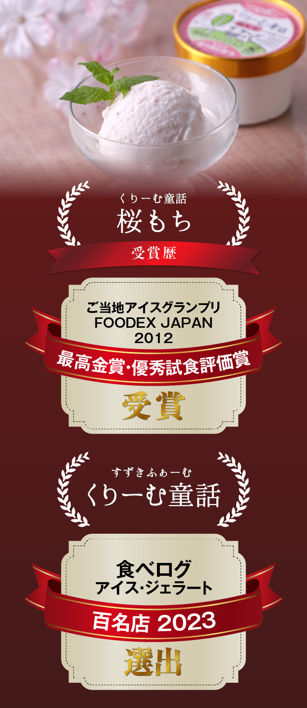 くりーむ童話アイスクリーム全20種類