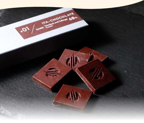 カカオにこだわったソイルの板チョコレートと生チョコレートの４種のセット