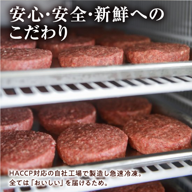 北海道産牛肉１００％のエスペリオハンバーグ