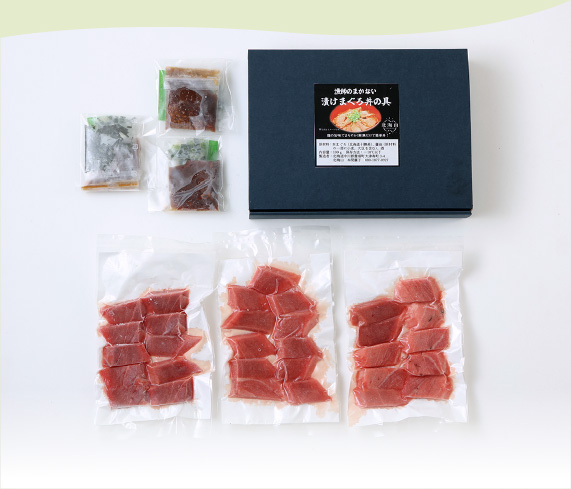 マグロ漬け丼の具