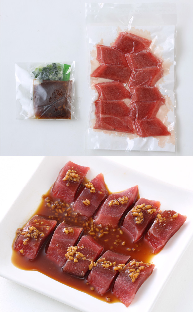 マグロ漬け丼の具