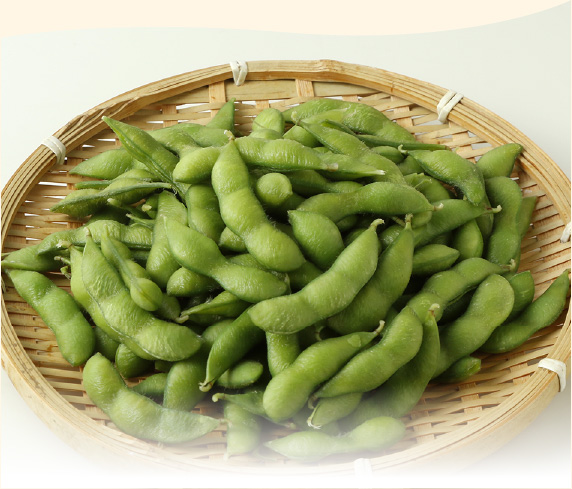 豆の味がしっかり濃い北海道の枝豆