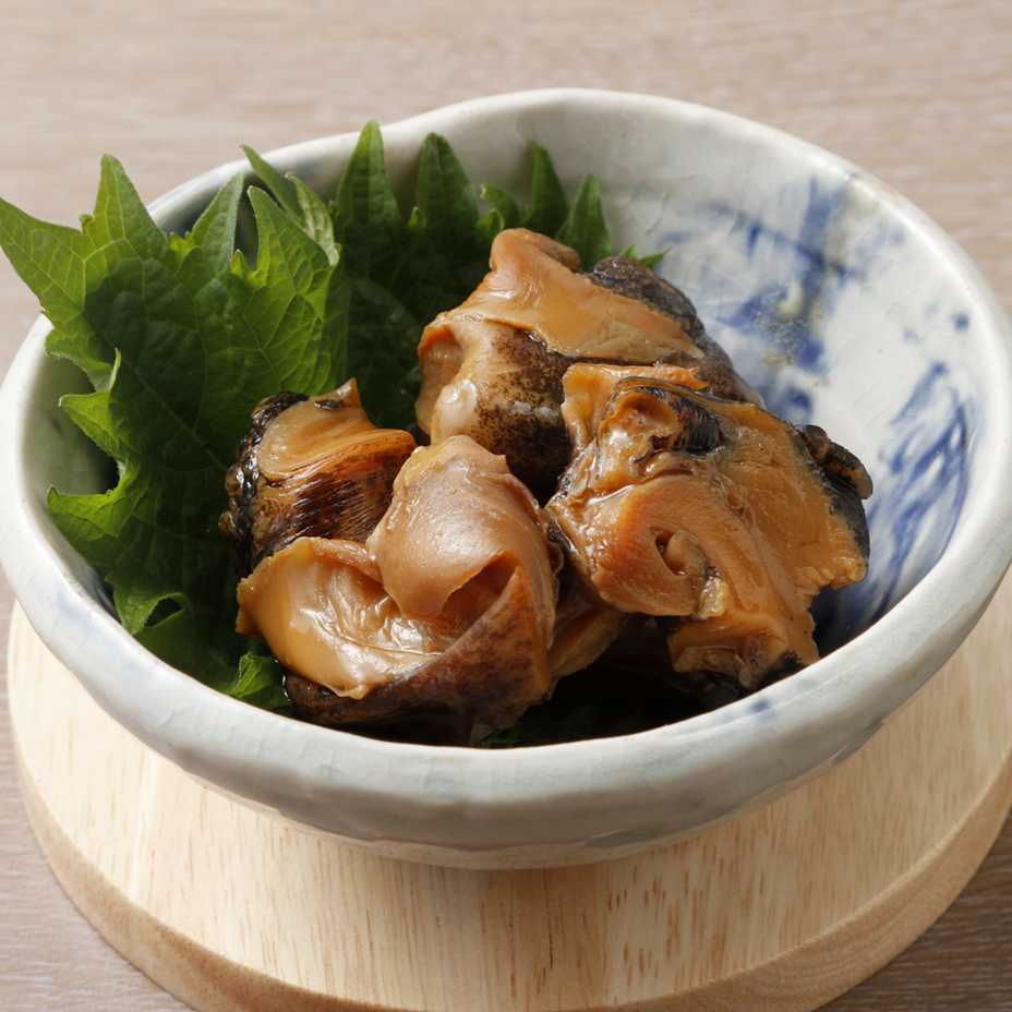 物産　水産加工品　伝統の技　｜食べレア北海道　珍味　味付つぶ貝｜小樽　海鮮　お取り寄せ