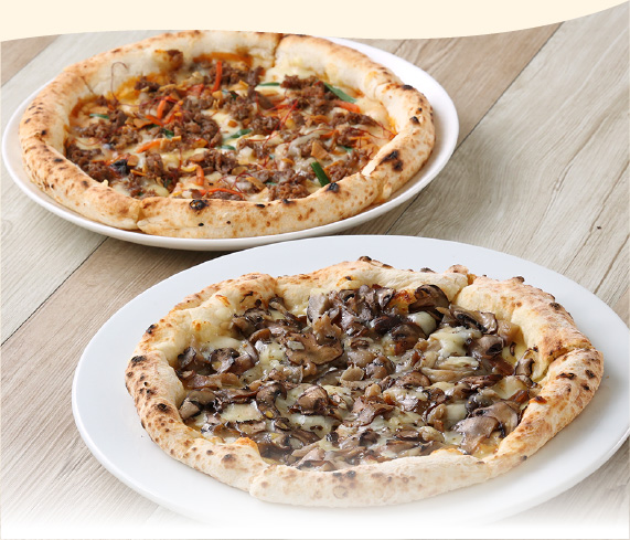 人気ピザM2枚