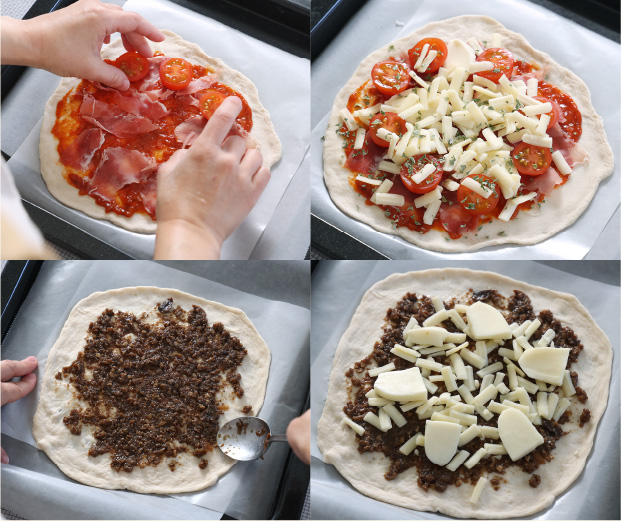 ピザ屋の冷凍玉生地