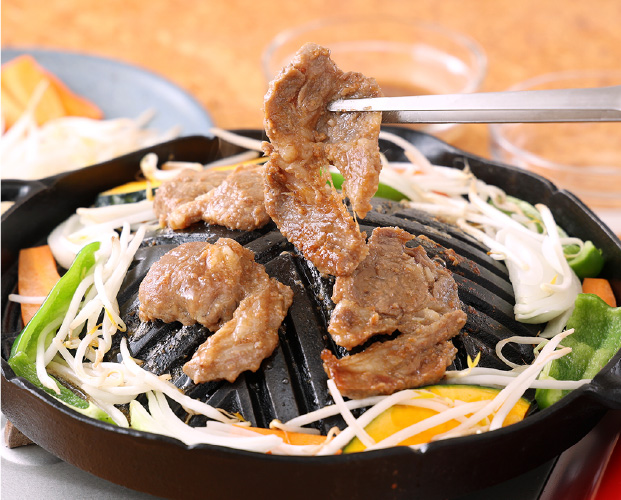豚と鶏のじんぎすかん