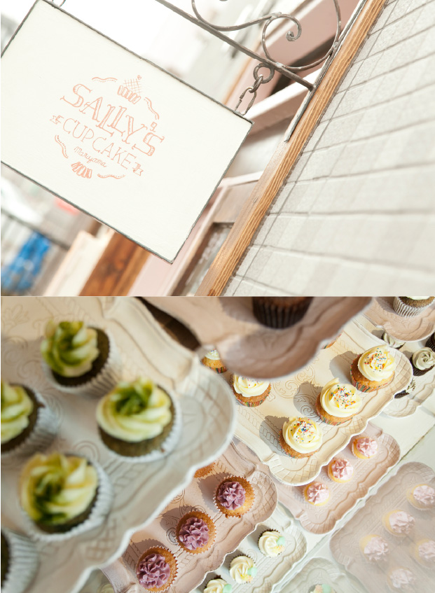 シマエナガのカップケーキ