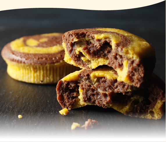 道産食材使用のチョコレートと人気のブラウニーを詰めた４種のセット