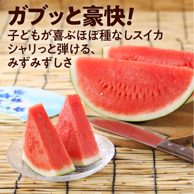 夏の女神すいか