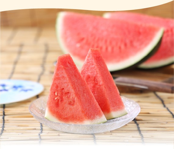 夏の女神すいか