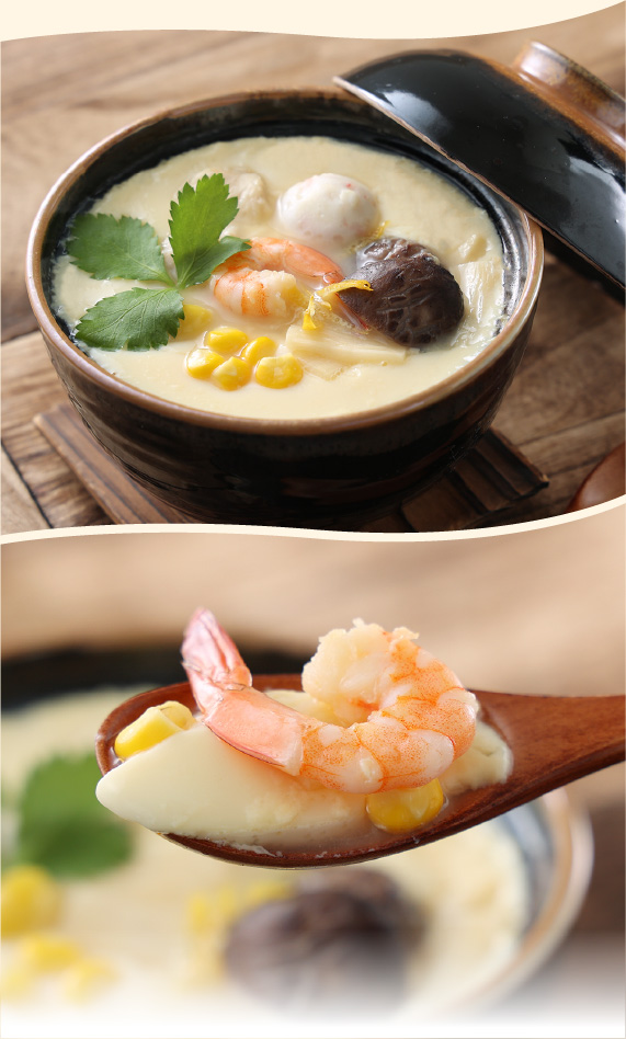 茶わんむし豚丼セット