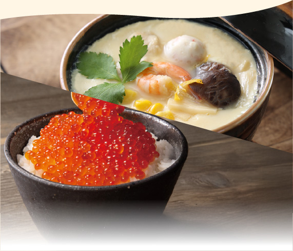 茶わんむしいくらセット