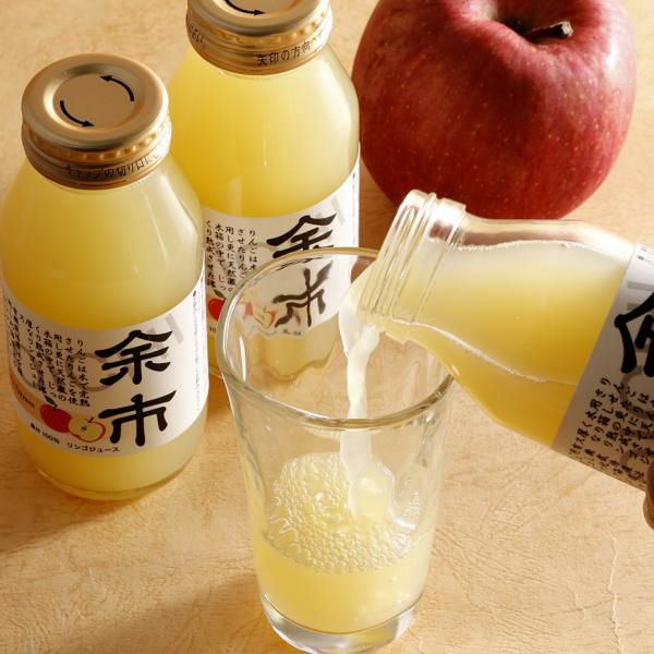 木成完熟「りんごジュース」30本セット 化粧箱付