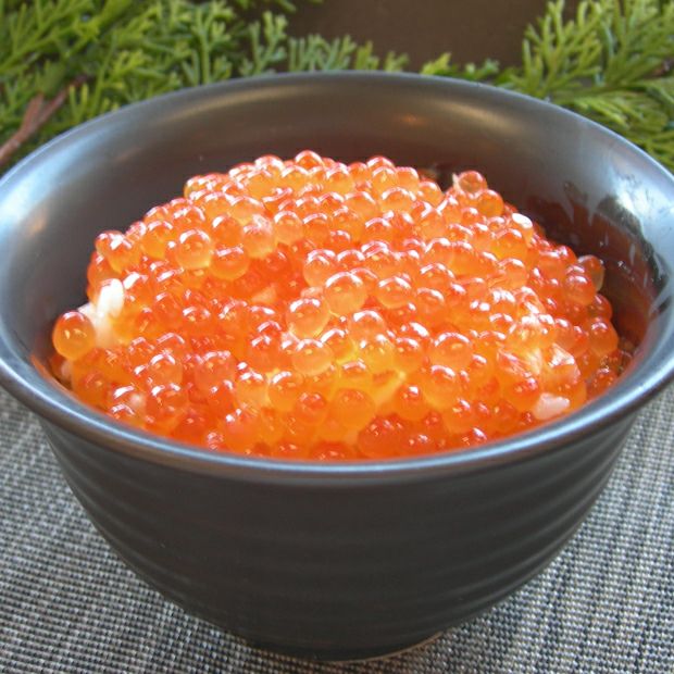 いくら醤油漬 300g 木箱入り｜釧路 海鮮 水産加工品 ｜食べレア