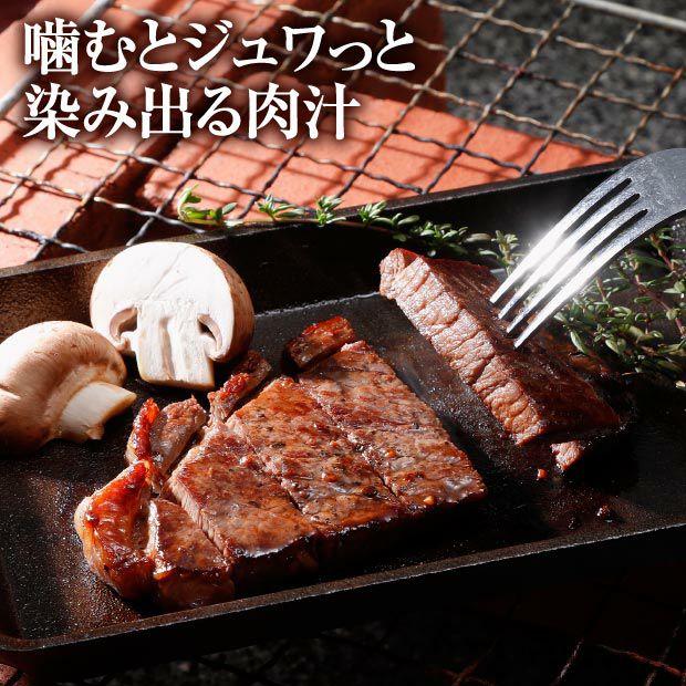 エゾ鹿肉 モモステーキ　80g×5枚パック