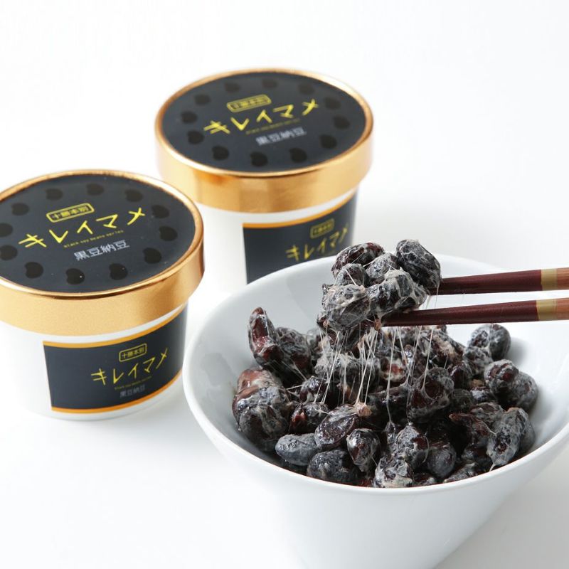 キレイマメ 黒豆納豆 6個セット