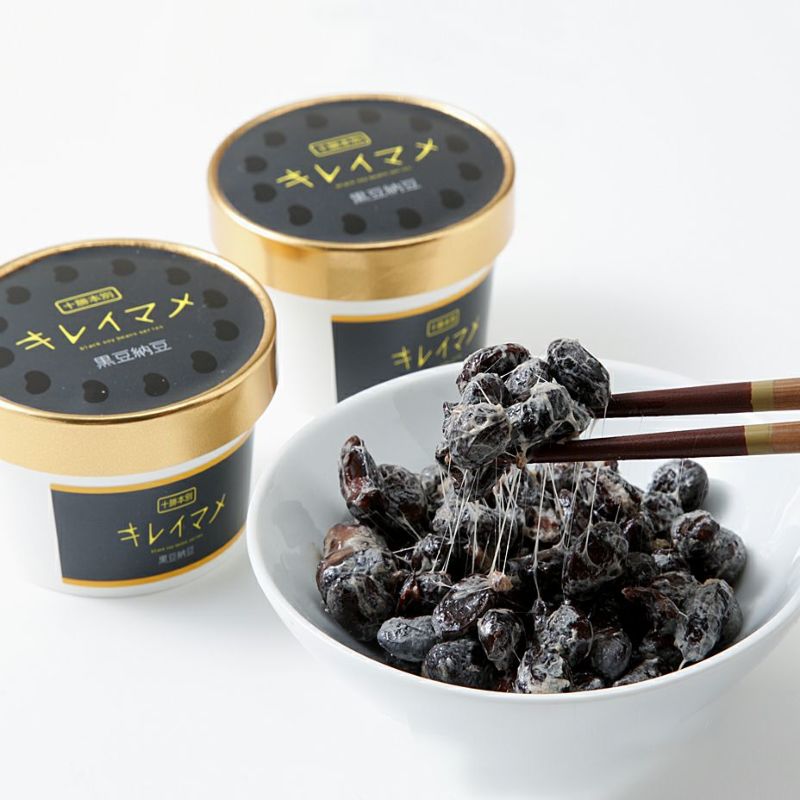 キレイマメ 黒豆納豆 12個セット