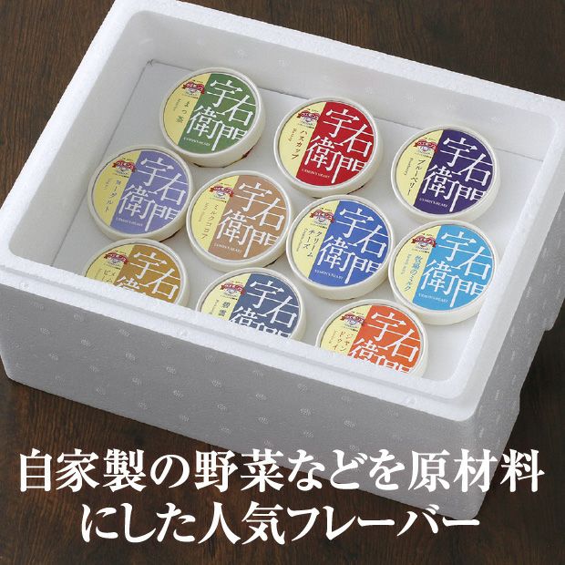 10種のジェラートセット