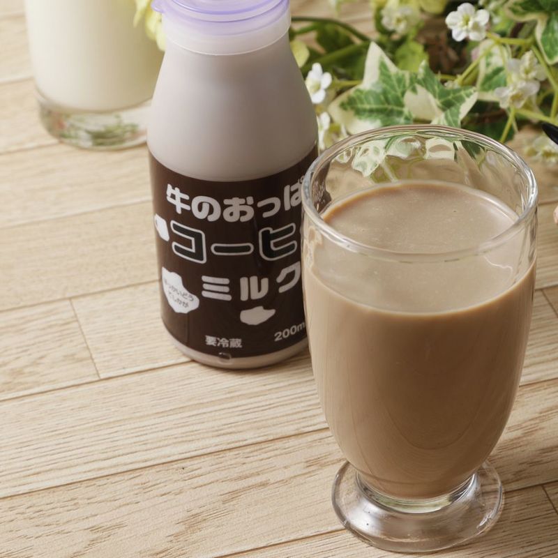牛乳キャップ　吉田牧場　コーヒー牛乳 Amazon.co.jp: 元山牧場 牛乳・コーヒー牛乳 500ml×4 各2本