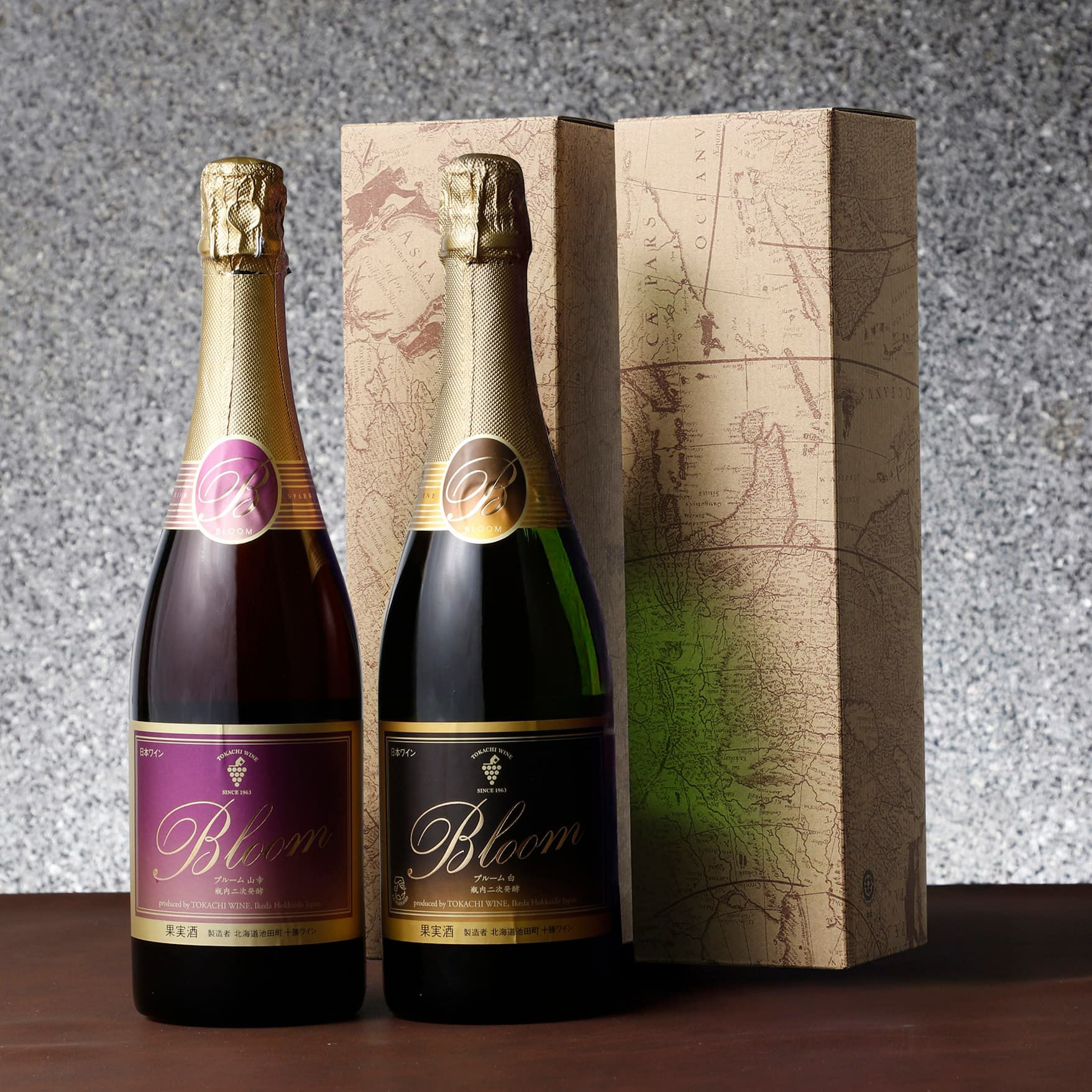十勝ワイン「ブルーム山幸・ブルーム白」 750ml×2本