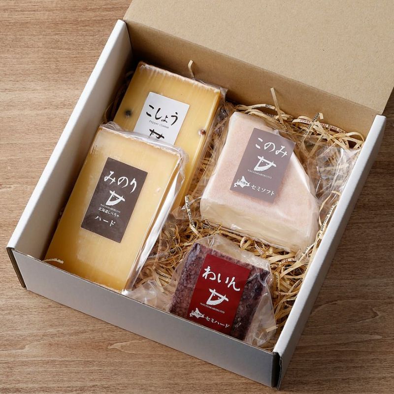 長坂牧場 放牧牛のチーズ 4種セットA｜乳製品 チーズ ｜食べレア