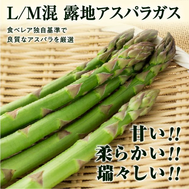 十勝産グリーンアスパラ「龍の髭」 L/M混 1㎏