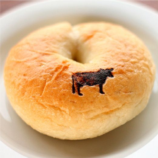 ビーフシチューとベーグルのセット