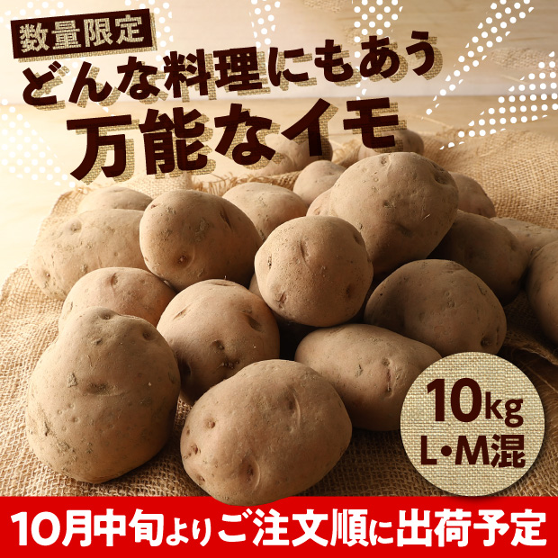 【数量限定】十勝・芽室産じゃがいも「さやあかね」