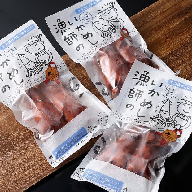 漁師のいかめし 3袋 檜山 マーレ旭丸｜海鮮 加工食品 米｜食べレア