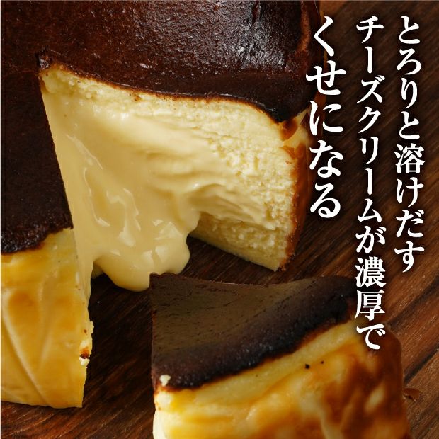 【THE SANDO】バスクチーズケーキ