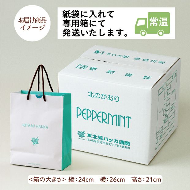 北見ペパーミントギフトセットのお届け商品イメージ