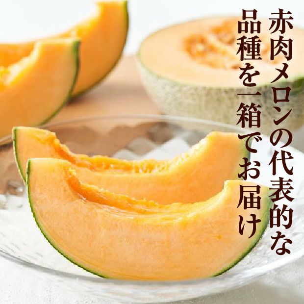 【食べレア限定】 2種のふらのメロン