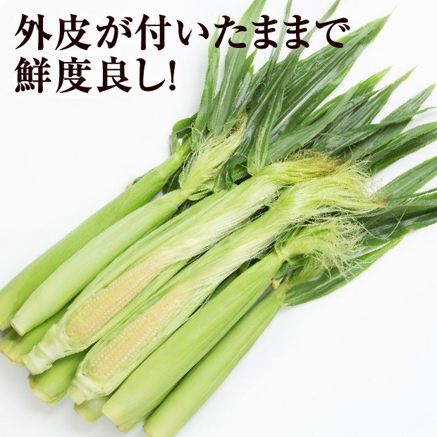 皮付きヤングコーン