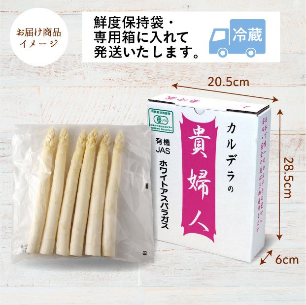 ホワイトアスパラ4L 500g