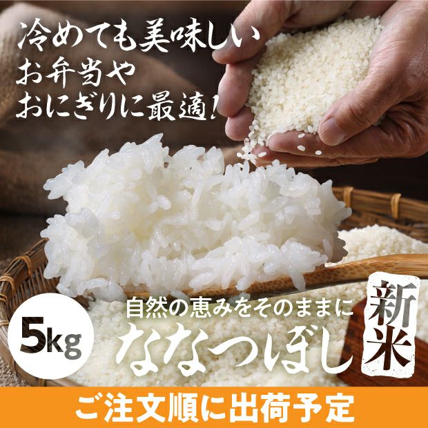 剣淵産　ななつぼし　精米5kg