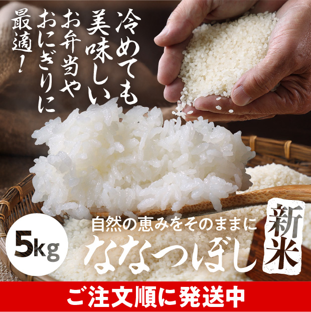 剣淵産　ななつぼし　精米5kg